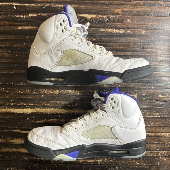 Nike Air Jordan 5 Retro Concord Purple White Black DD0587-141 Mens Size 11 - Picture 3 of 7